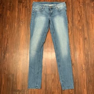 Super skinny low waist jeans